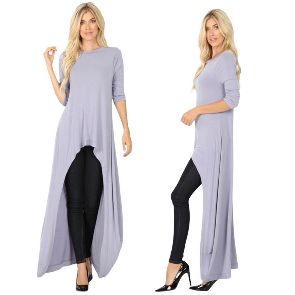 New! High Low boho top